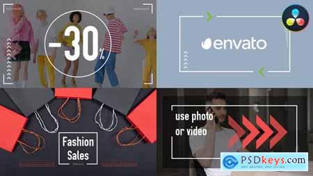 Fashion Sales Slideshow for DaVinci Resolve