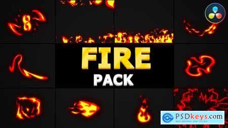 Fire Pack DaVinci Resolve