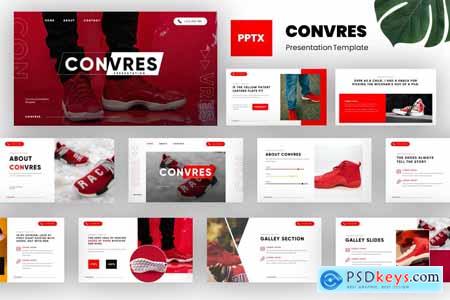 Convres - Shoes & Sneakers Powerpoint Template