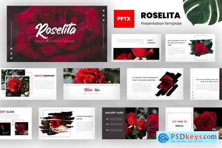 Roselita - Nature Minimalism Powerpoint Template