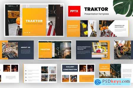 Traktor - Construction Powerpoint Template