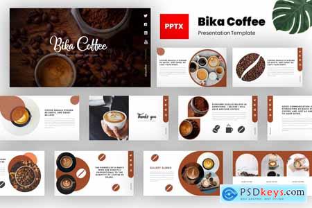 Bika Coffee - Coffee Shop Powerpoint Template