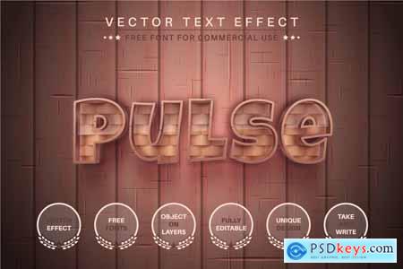 Master - Editable Text Effect, Font Style
