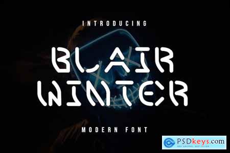 Blair Winter Modern Font