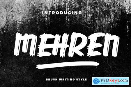 Mehren Brush Font