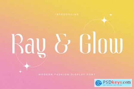 Ray & Glow - Modern Fashion Font