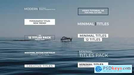 Minimal Titles - After Effects 39339926