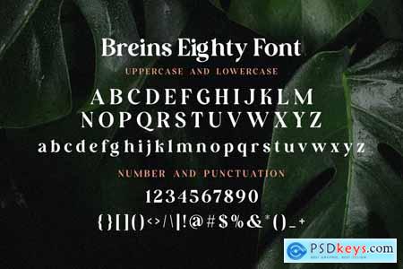 Breins Eighty Serif Font
