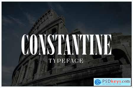 Constantine - Luxury Display Serif