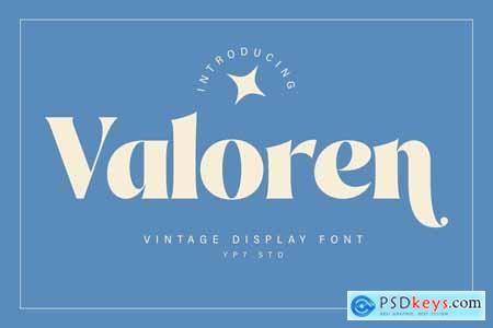 Retro Vintage Display Font