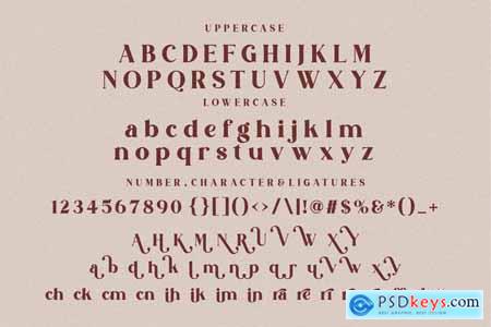 Aromilla Blind Font