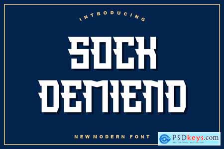 Sock Demiend Font