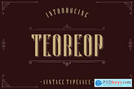 Teoreop Font