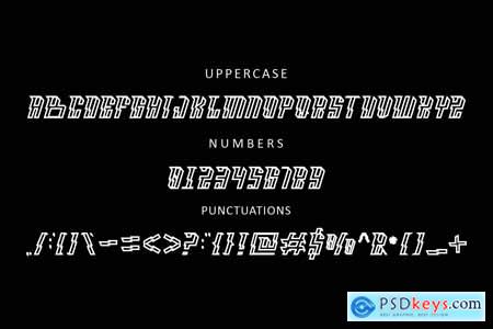 Drakizz line font