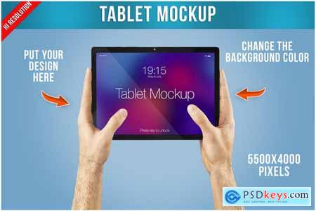 Tablet Mockup Template