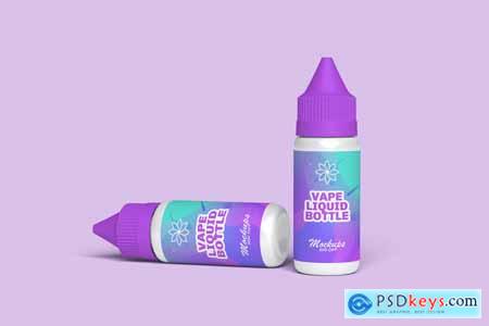 Vape Liquid Bottle Mockups