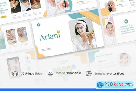 Ariani  SPA & Beauty PowerPoint Template