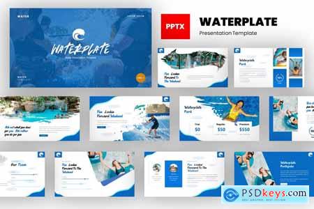Waterplate - Water Summer Powerpoint Template