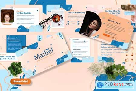Maibel - Beauty Products Powerpoint Templates