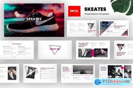 Skeates - Shoes & Sneakers Powerpoint Template