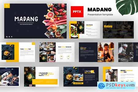 Madang - Food & Culinary Powerpoint Template