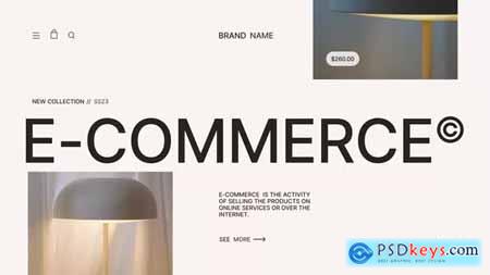 Minimalistic E-Commerce Promo 39178319