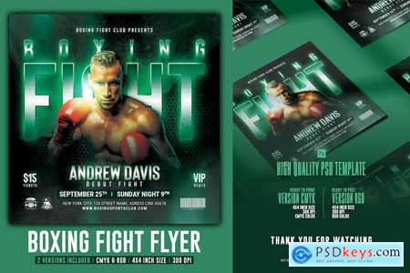 Boxing Fight Flyer