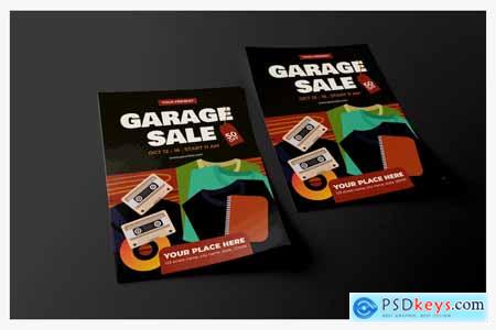 Garage Sale Promotion - Poster Template S735QRE