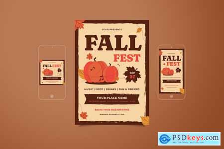 Fall Fest Flyer Set