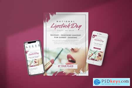 National Lipstick Day - Flyer Media Kit