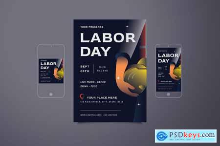 Labor Day Flyer Set