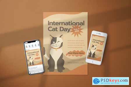 International Cat Day - Flyer Media Kit