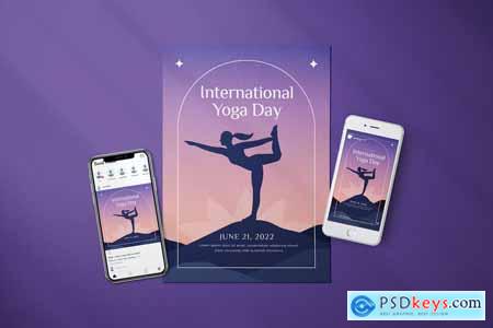 International Yoga Day - Flyer Media Kit