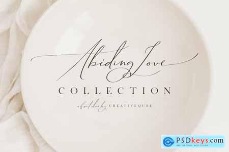 Abiding Love Collection Fonts