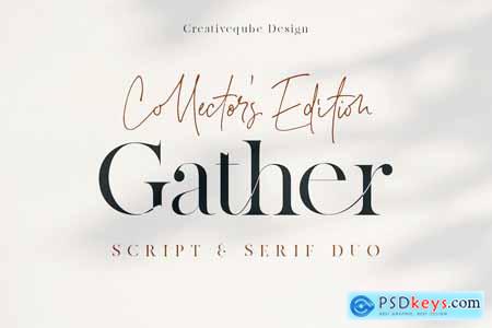 Gather Collector's Edition Font Duo