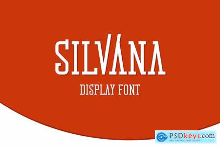 Silvana - Display font