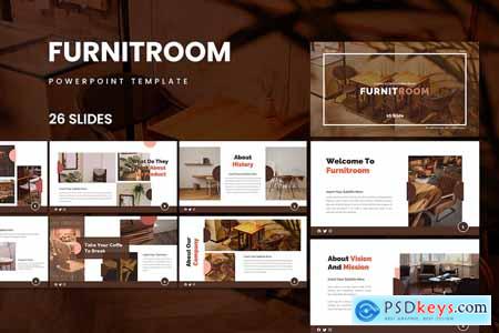 Powerpoint Template - Furniture Room