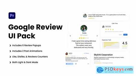 Google Review UI Pack 39367127
