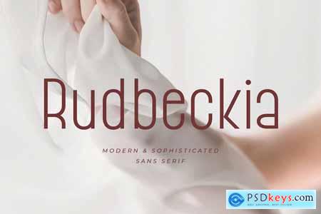 Rudbeckia  Modern & Sophisticated Sans Serif