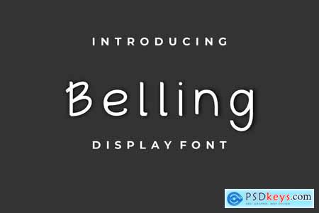 Belling Font