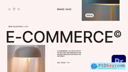 Minimalistic E-Commerce Promo 39242816
