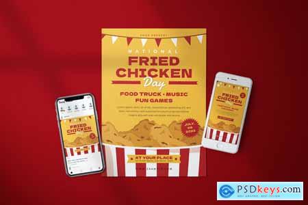 National Fried Chicken Day - Flyer Media Kit