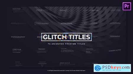 75 Glitch Title for Premiere Pro 38517082