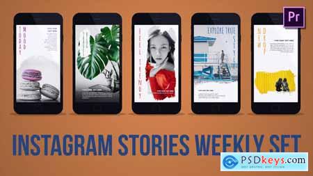 Instagram Stories Weekly Set 38509134