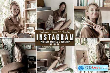 Instagram Photoshop Action & Lightrom Presets