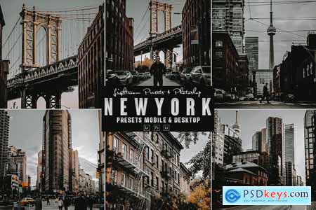 Newyork Photoshop Action & Lightrom Presets