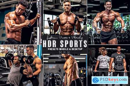 HDR Sports Photoshop Action & Lightrom Presets