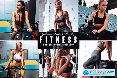 Fitness Photoshop Action & Lightrom Presets