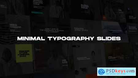 Minimal Typography Slides 39457520