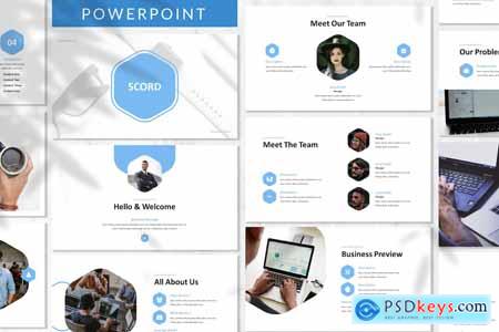 Scord - Business Powerpoint Template